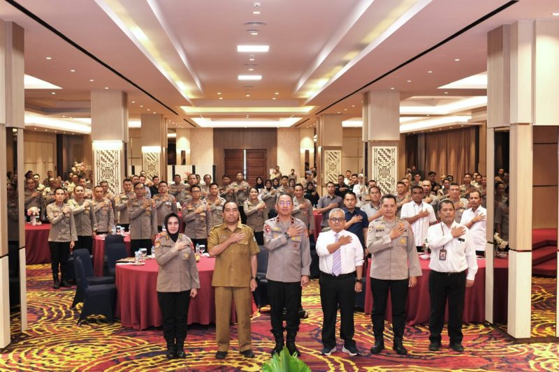 Kepolisian Daerah Kalimantan Barat menggelar kegiatan Penguatan Bidang Perencanaan Tahun Anggaran 2025 di Hotel Alimore, Kubu Raya. (Selasa, 2/12/2025)