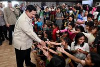 ‎Presiden Prabowo Subianto kembali meninjau lokasi terdampak bencana banjir di Provinsi Aceh, Minggu (7/12/2025). 