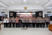 ‎kunjungan Tim Pusat Penelitian dan Pengembangan (Puslitbang) Polri bersama Badan Riset dan Inovasi Nasional (BRIN) ke Polda Kalbar