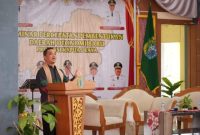 Seminar Penyusunan Kajian Akademis Pembentukan Provinsi Kapuas Raya di Pendopo Bupati Sintang, Kalbar, Sabtu (13/12/2025). (Adpim Pemprov Kalbar)