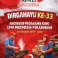 Hari Lahir Organisasi Asosiasi Pedagang Kaki Lima Indonesia Perjuangan (APKLI-P) ke - 33 (29 Januari 1993-2026)
