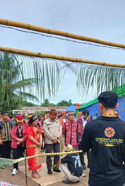 ‎Gawai Dayak Bejujongk ke-XV di Desa Gema Disiapkan Meriah, Warga Gerai Tunjukkan Antusias Tinggi
