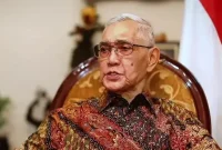 ‎Foto: Jenderal TNI (Purn.) Try Sutrisno. (Tangkapan layar YouTube Sekretariat Presiden)
