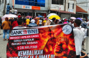 Pihak Gereja Katolik Aek Nabara Rantauprapat Sumatera Utara menuntut BNI untuk mengembalikan uang 28 miliar./ Gambar : tangkapan layar Instagram promotorgerejakatolik