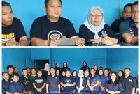 DPD Partai NasDem Kabupaten Sekadau menggelar konferensi pers untuk menyampaikan sikap resmi terkait pemberitaan Majalah Tempo. Rabu (15/4/2026) di Sekretariat DPD NasDem Sekadau, Jalan Merdeka Timur Kabupaten Sekadau, Kalimantan Barat. Foto : Kalbarnews.co.id