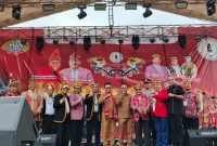 Pembukaan secara resmi acara  Naik dango ke-3 kota Pontianak yang di selenggarakan di rumah radakng kota Pontianak Kalimantan Barat pada 21 April 2026./ Foto Dede dan Aden ntvsatu.com