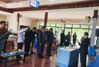 Proses pelantikan Sekretaris dan Anggota DPC PIKI Kab mempawah. (Foto: Aden dan Dede, NTVsatu.com)
