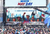 ‎Prabowo Umumkan Paket Kebijakan Perlindungan Pekerja pada May Day 2026