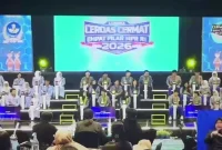 Lomba cerdas cermat (LCC) Empat pilar MPR RI 2026 tingkat provinsi Kalimantan Barat yang di gelar di Novotel Pontianak convention centre Jumat(9/5/2026) sumber gambar tangkapan layar YouTube MPRGOID./Ig smansaptkinformasi 