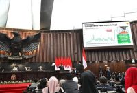 Presiden Prabowo Subianto menyampaikan pidatonya pada Rapat Paripurna DPR RI di Gedung Nusantara MPR/DPR/DPD RI, Jakarta, Rabu, 20 Mei 2026. Foto: BPMI Setpres/Cahyo
