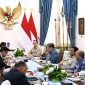 Presiden Prabowo Subianto menerima sejumlah tokoh ekonomi nasional di Istana Merdeka, Jakarta, pada Jumat, 22 Mei 2026. Foto: BPMI Setpres/Muchlis Jr