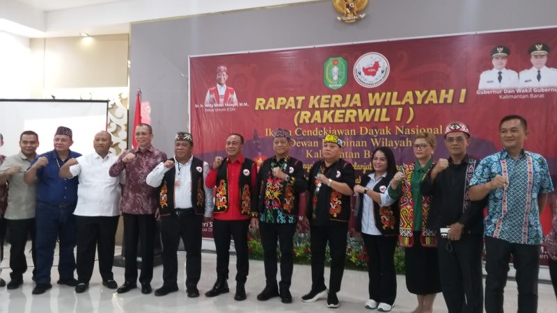 Ikatan Cendekiawan Dayak Nasional (ICDN) Dewan Pimpinan Wilayah (DPW) Kalimantan Barat menggelar Rapat Kerja Wilayah (Rakerwil) I di Dangau Hotel, Kabupaten Kubu Raya, Sabtu (13/6/2026).